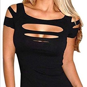 Women’s cut out top